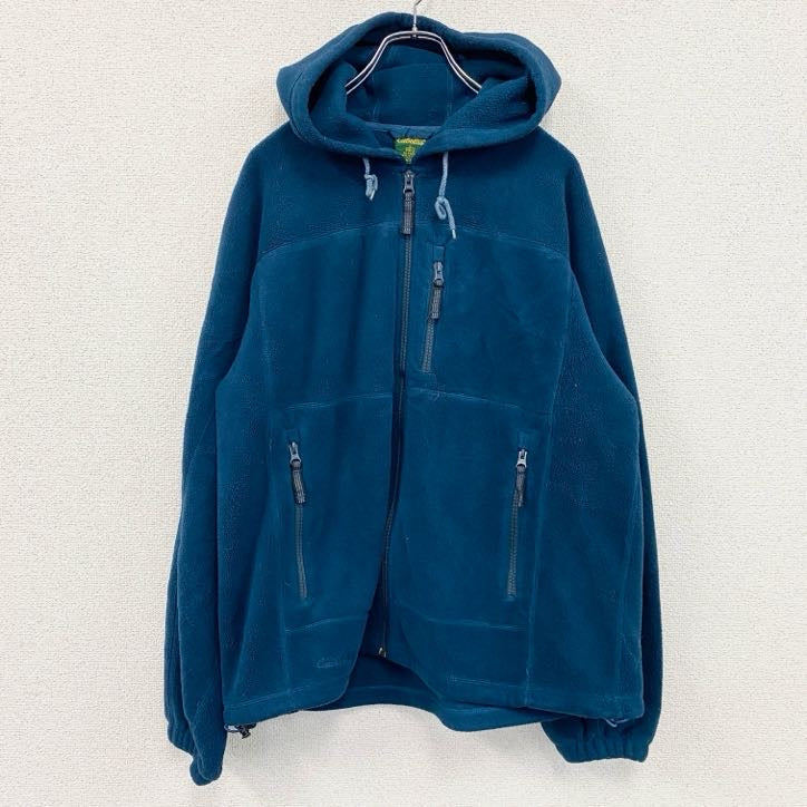 Cabela's カベラス フリースジャケット/ボアジャケット 青 ブルー L