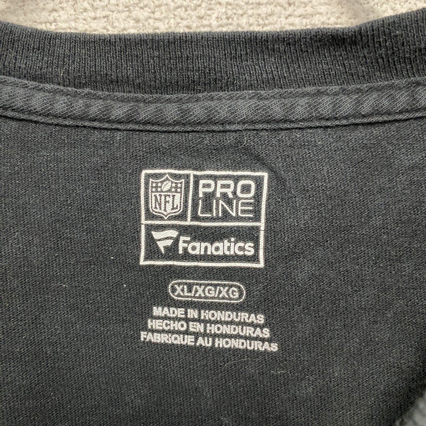 PRO LINE プロライン 半袖プリントTシャツ スーパーボウル 黒 ブラック XLサイズ