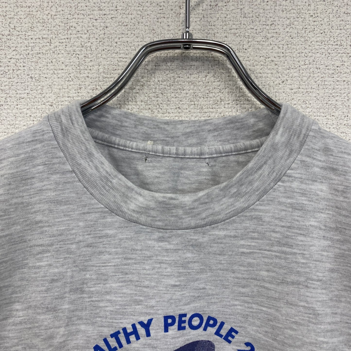 ONWARD オンワード 松本零士 湧永製薬 半袖プリントTシャツ コラボT 染み込みプリント 霜降りグレー