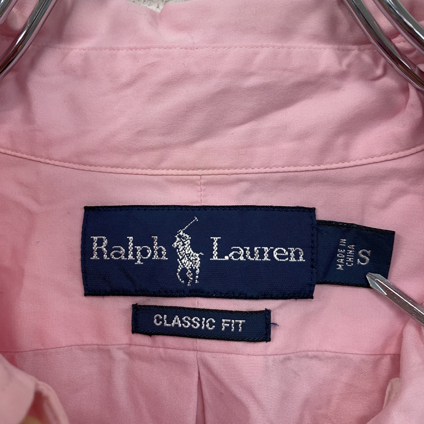 Ralph Lauren ラルフローレン 長袖シャツ ボタンダウンシャツ ピンク Sサイズ