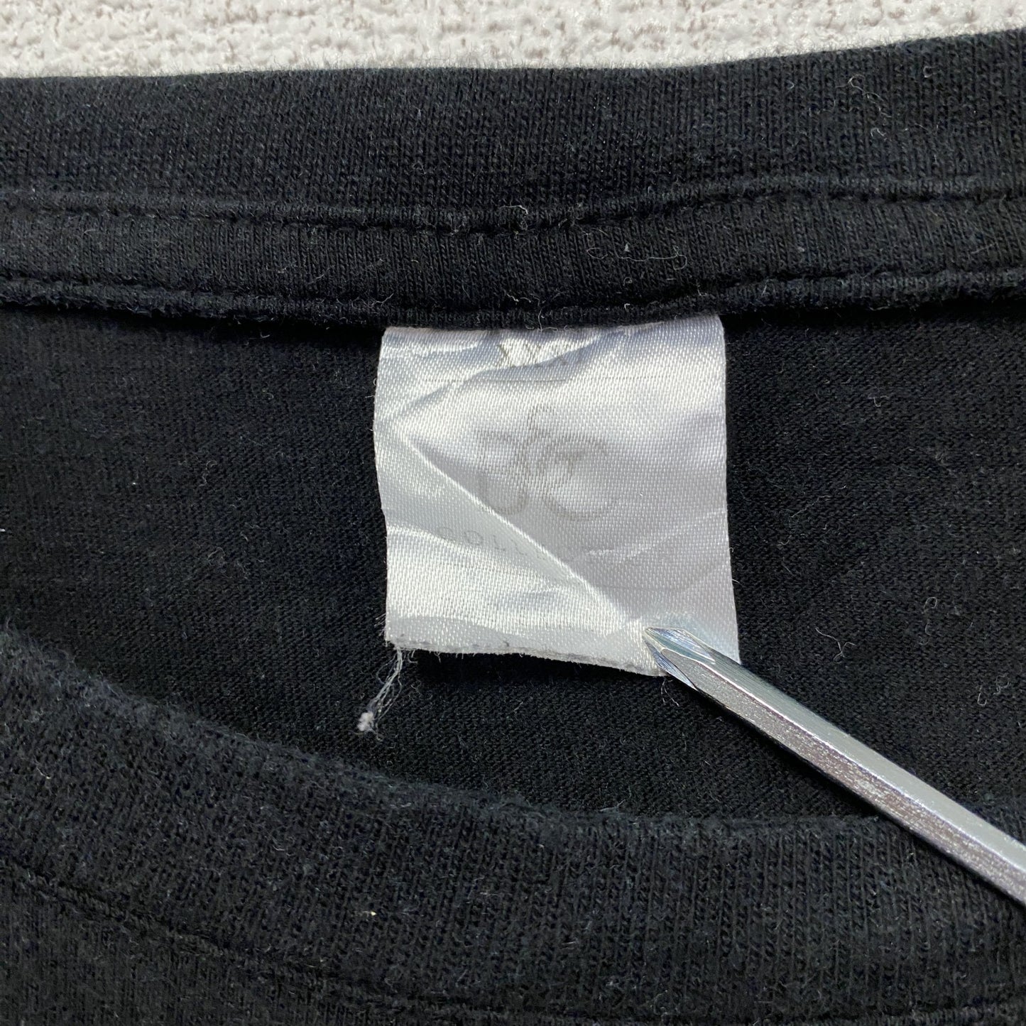 B&C 半袖プリントTシャツ スカル ユーロ 黒 ブラック 3XLサイズ