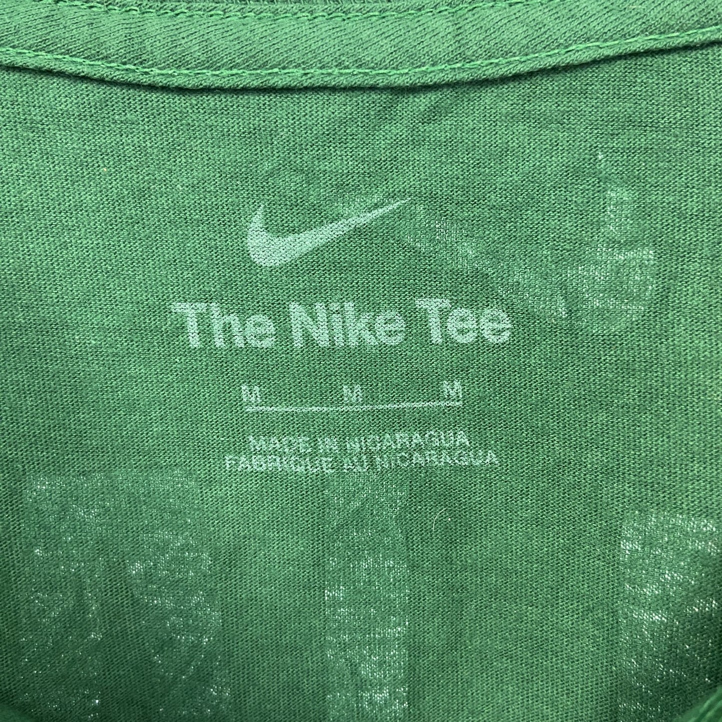 古着 used NIKE ナイキ NFL NEW YORK JETS 半袖プリントTシャツ 95 緑 グリーン Mサイズ