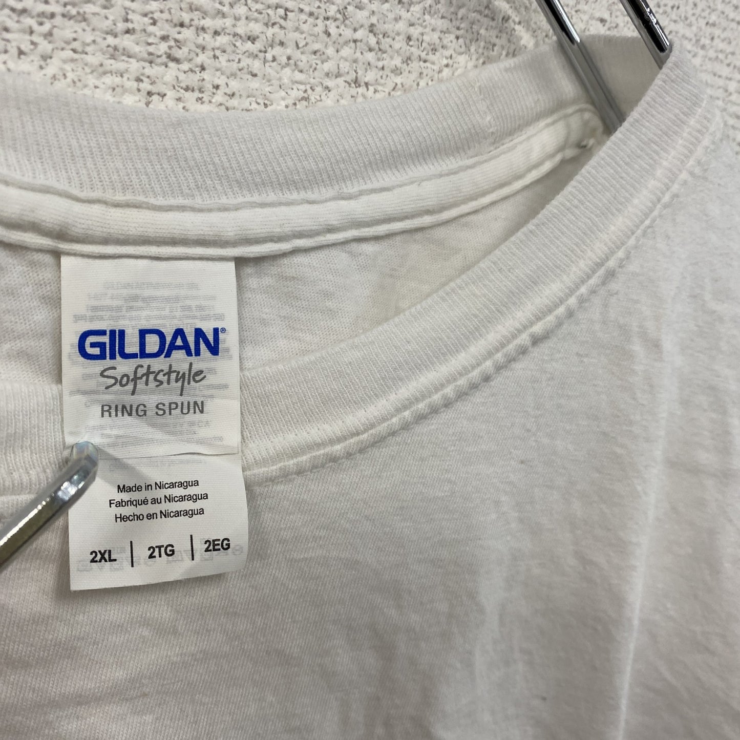 GILDAN ギルダン 半袖プリントTシャツ 白 ホワイト 2XLサイズ