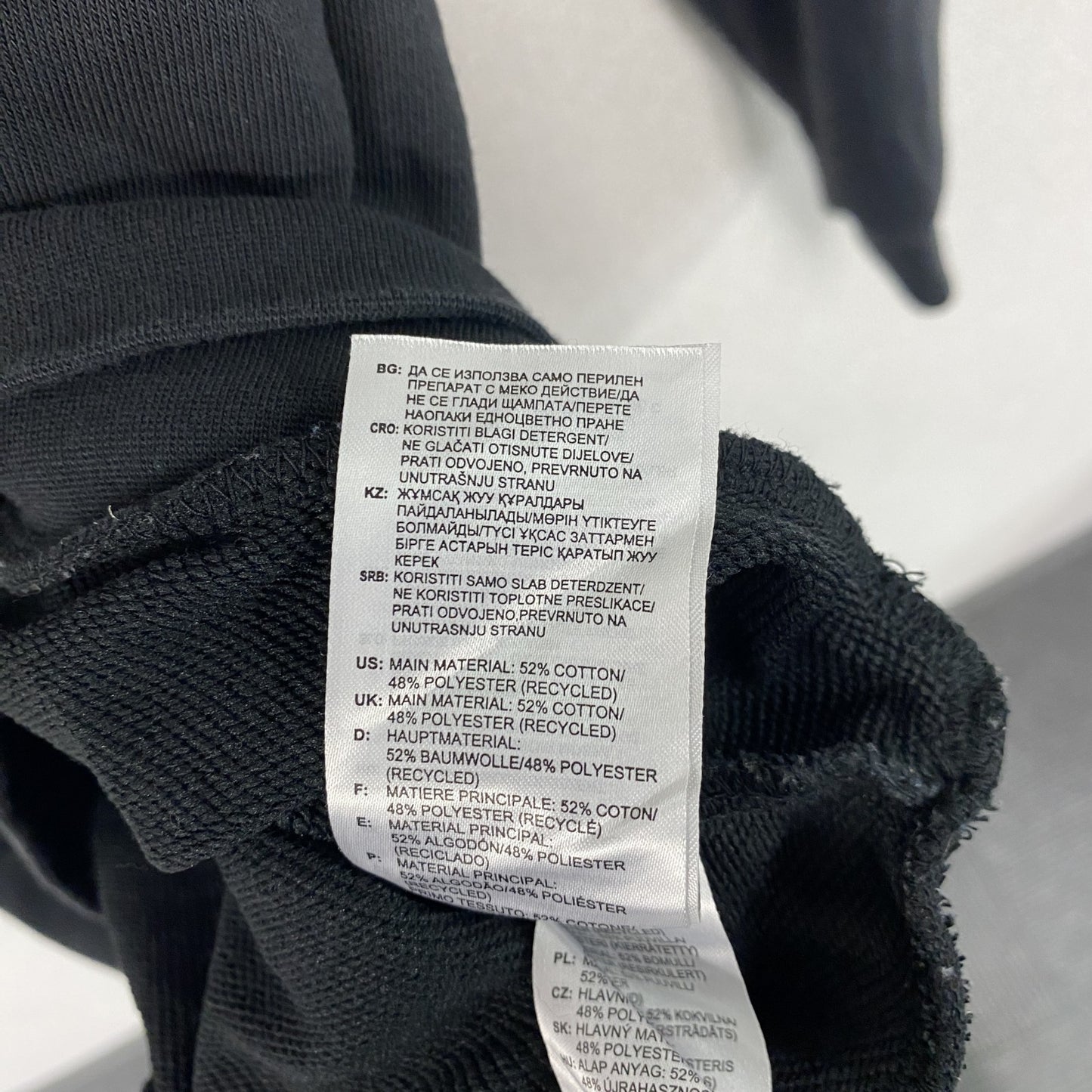 adidas アディダス スウェット/トレーナー 黒 ブラック XXLサイズ