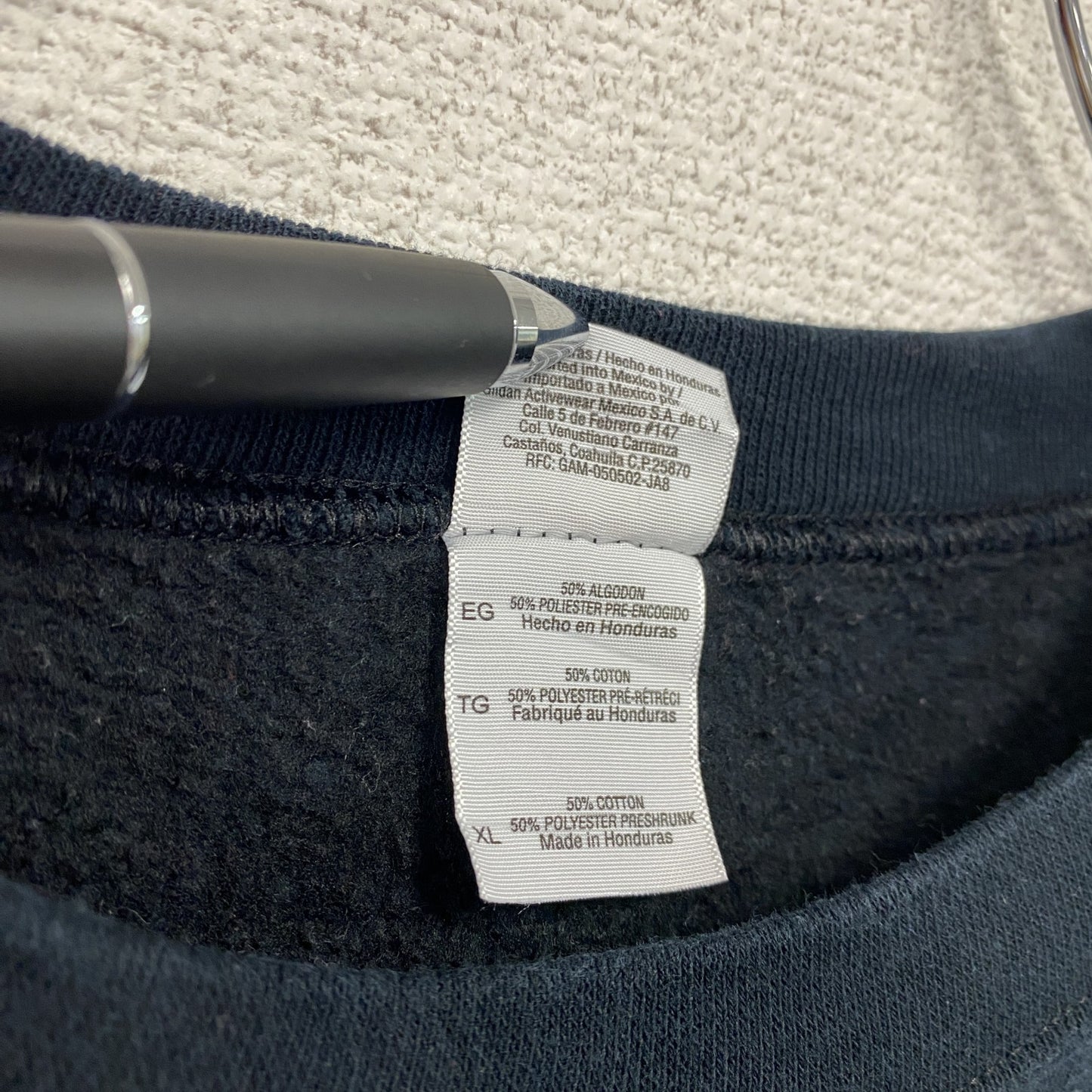 GILDAN Ultra Blend スウェット/トレーナー 黒 ブラック XLサイズ