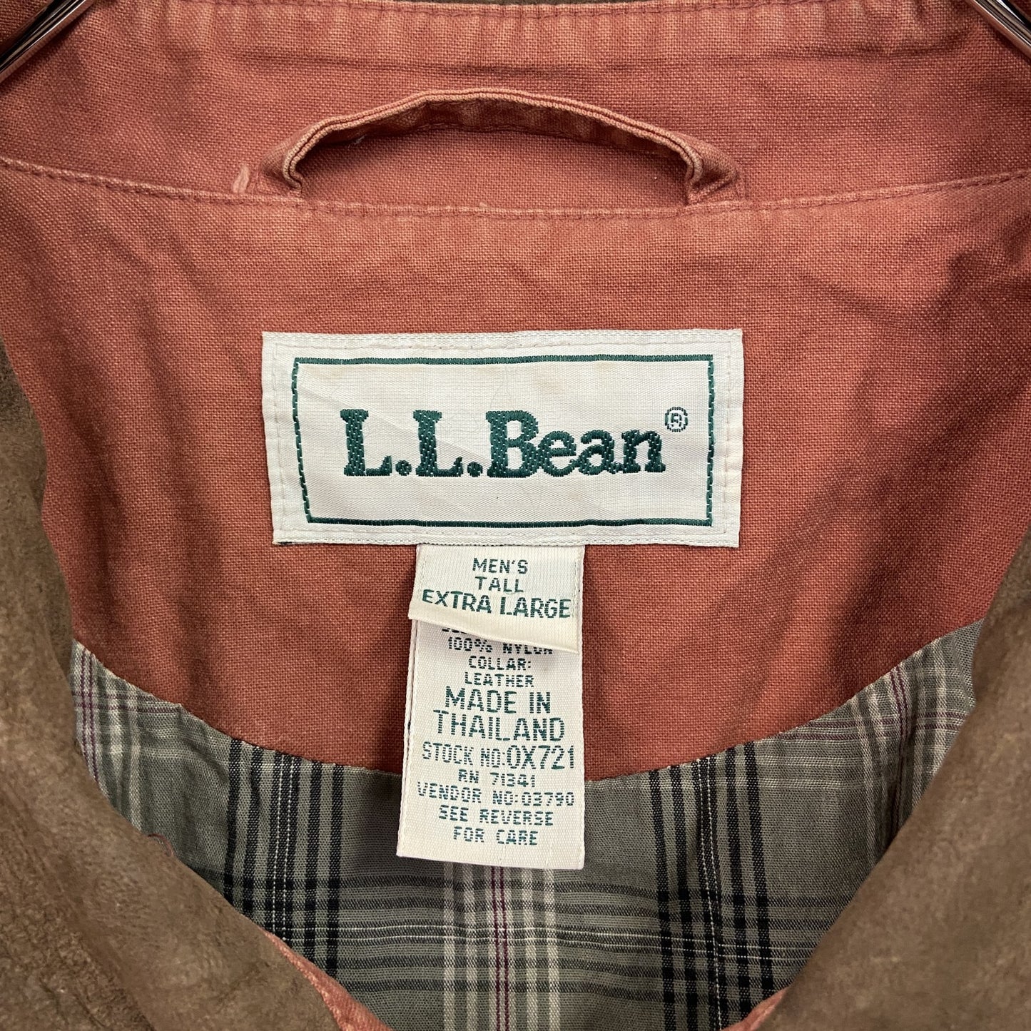 ~80s L.L.Bean エルエルビーン ハンティングジャケット 5つポケット ヴィンテージ 赤 レッド XLサイズ