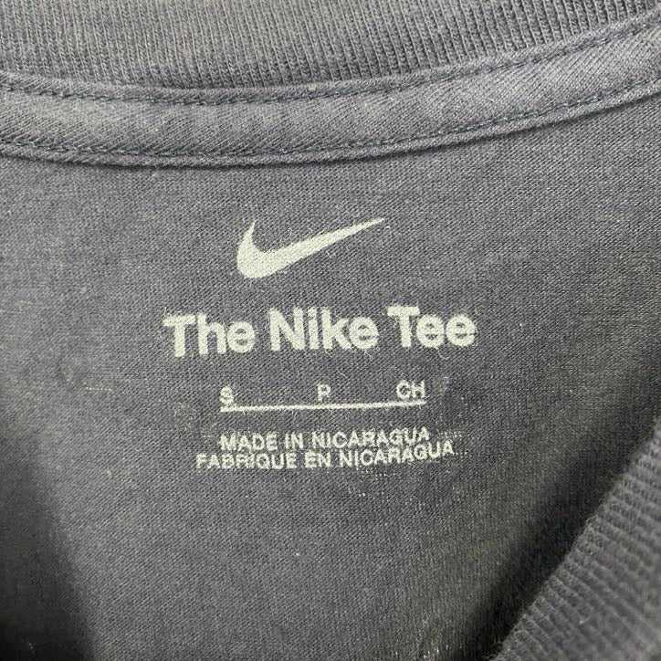 古着 used NIKE ナイキ 半袖プリントTシャツ スウッシュマーク ネイビー NFL ヒューストン テキサンズ Sサイズ
