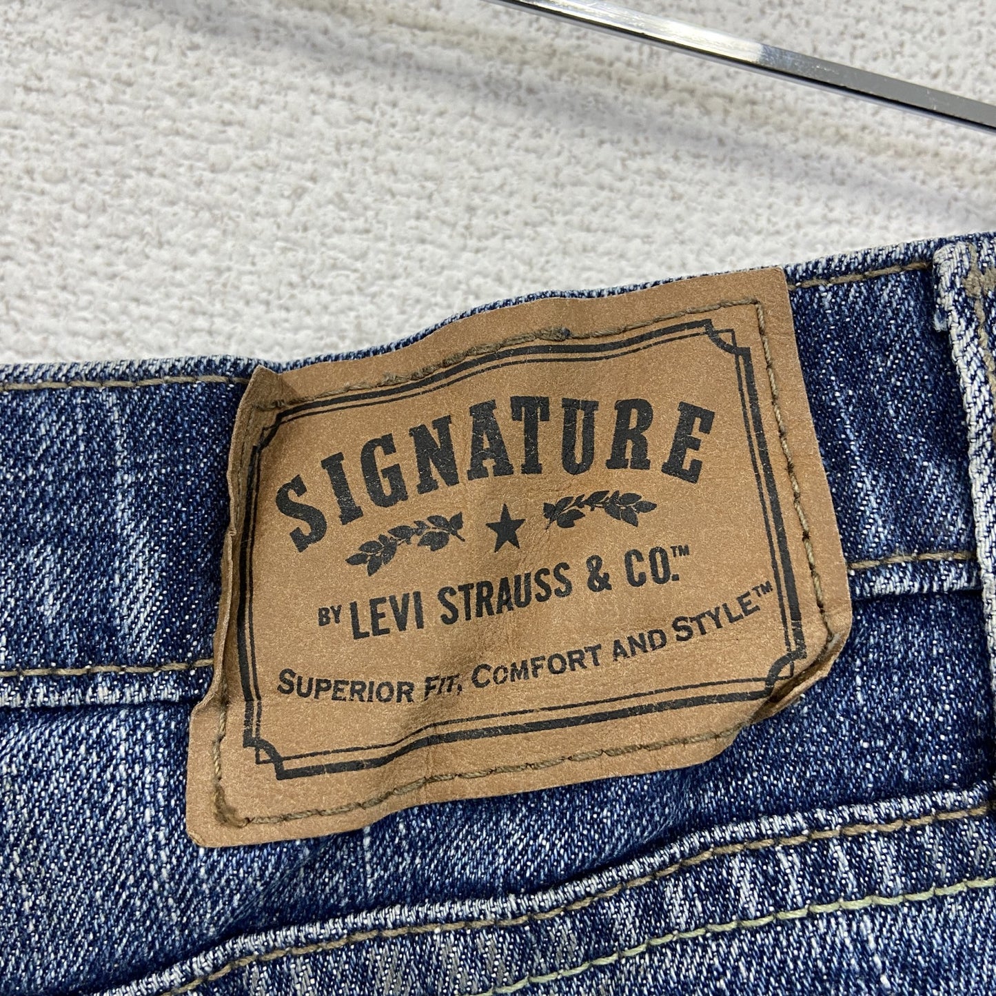 Levi’s リーバイス デニムパンツ/ジーンズ 鬼ヒゲ 縦落ち ジップフライ インディゴ