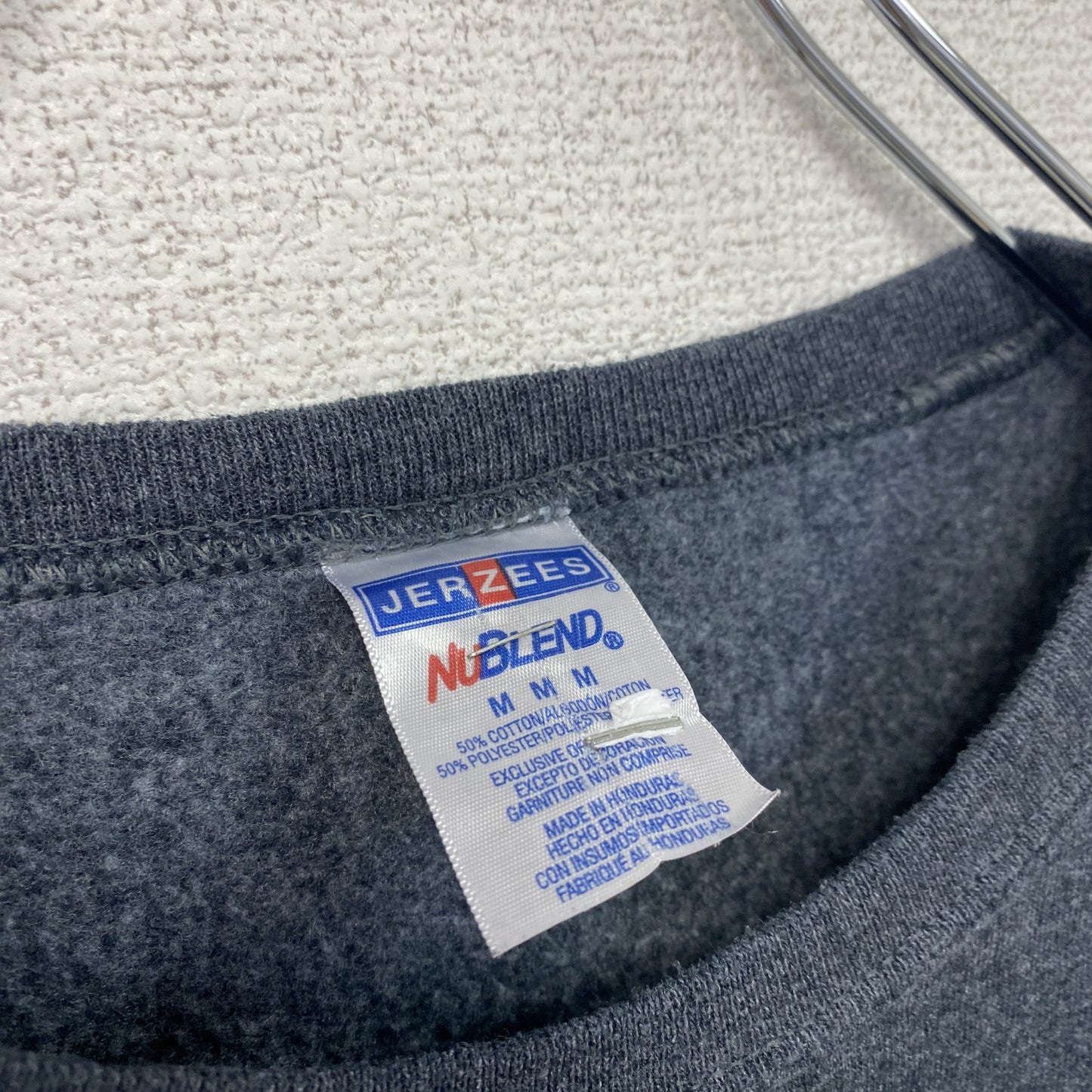 JERZEES スウェット/トレーナー カレッジタイプ 灰色 グレー Mサイズ