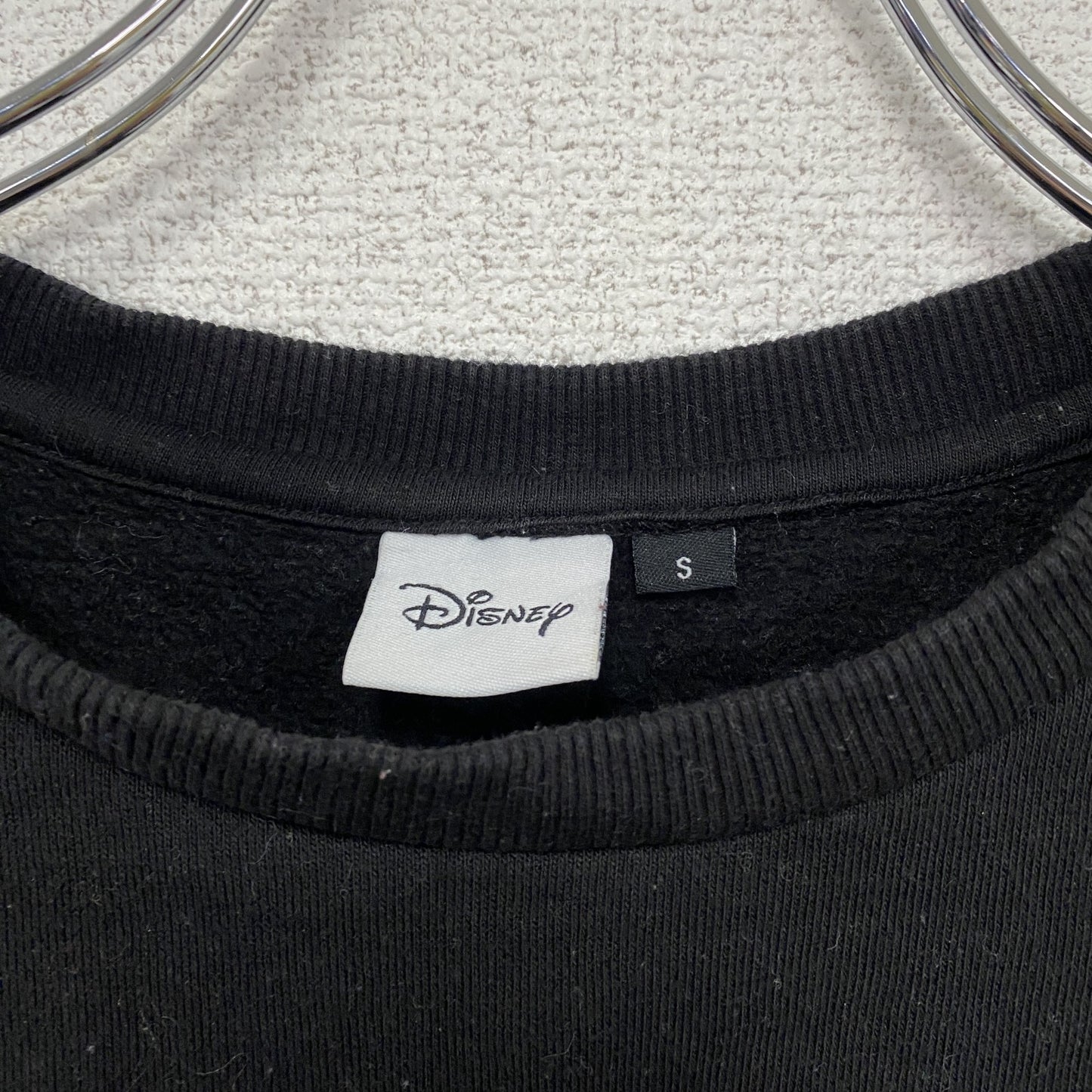 Disney ディズニー Donald Duck ドナルドダック スウェット/トレーナー 黒 ブラック Sサイズ