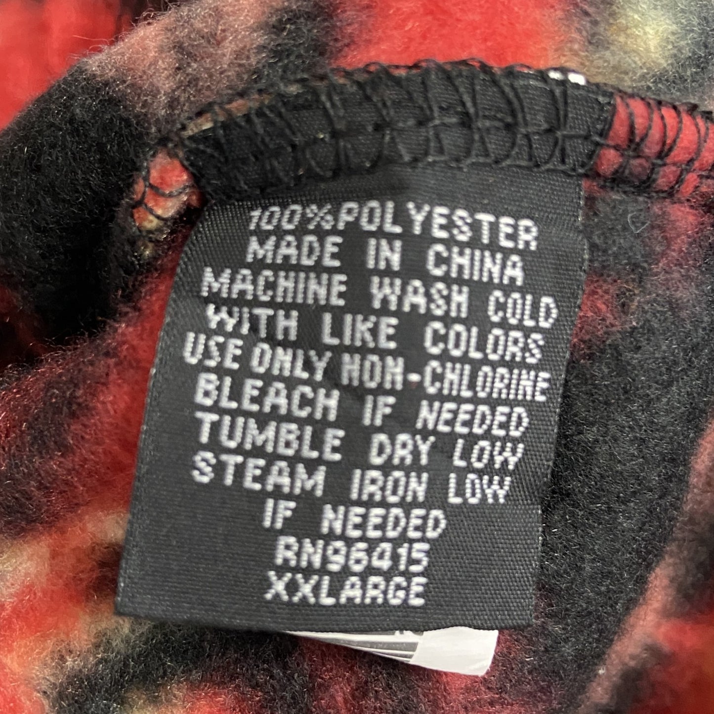 MASSIVE OUTDOOR フリースパーカー 赤 レッド 2XLサイズ