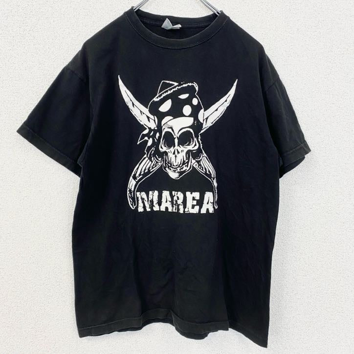 古着 used JHK 半袖プリントTシャツ Marea クルーネック レトロ