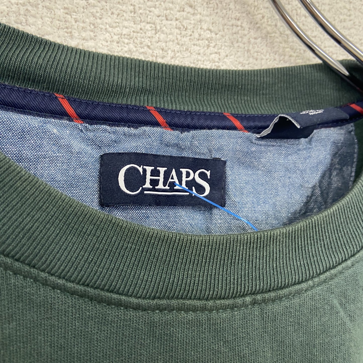 CHAPS Ralph Lauren チャップス ラルフローレン ボーダースウェット/トレーナー マルチカラー Lサイズ