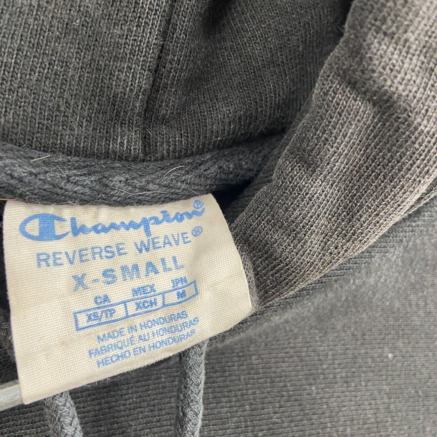 Champion チャンピオン リバースウィーブ スウェットパーカー/フーディー 黒 ブラック Mサイズ