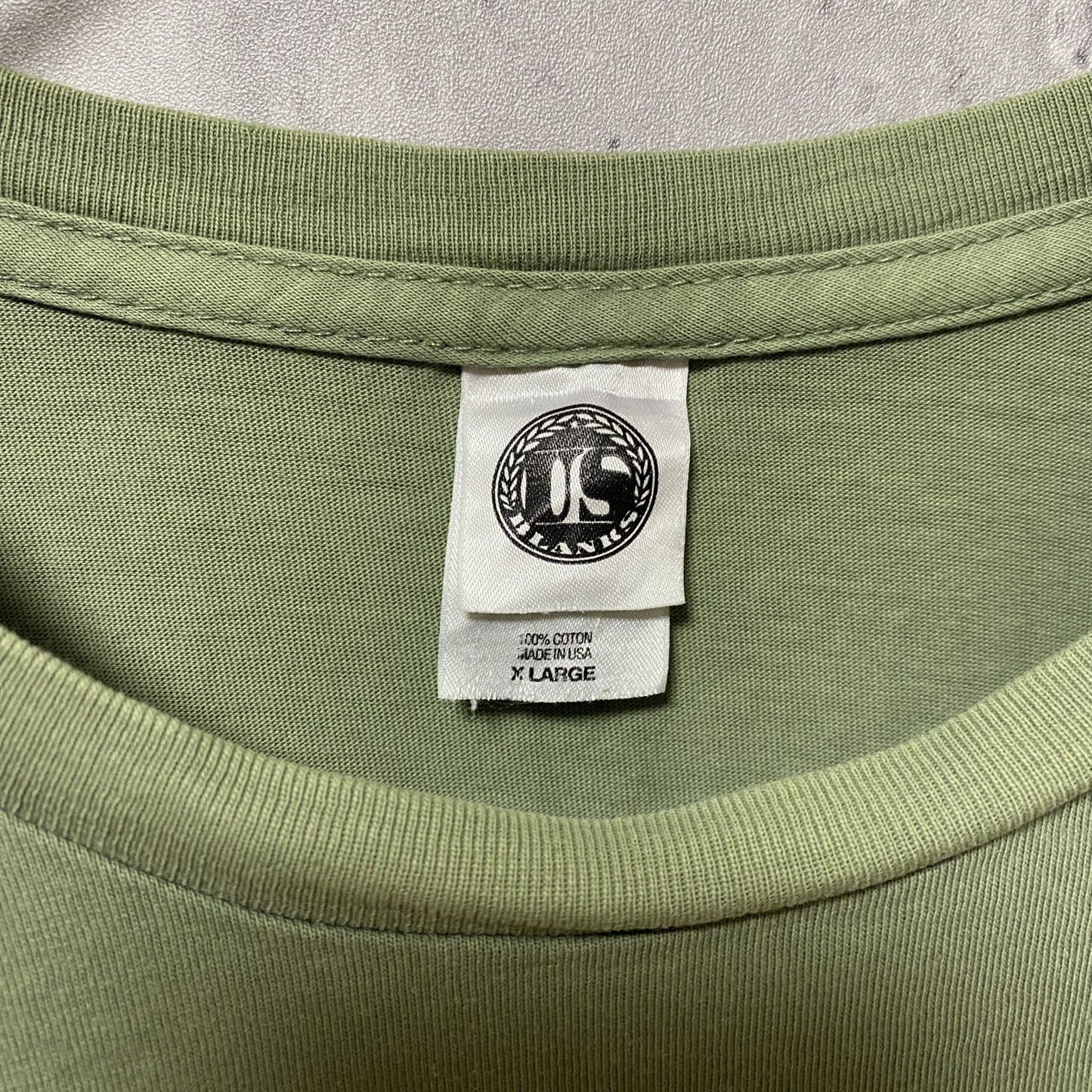 古着 used 半袖アーミー柄Tシャツ 軍柄 カーキ ミリタリー レトロデザイン ビッグシルエット オーバーサイズ XLサイズ