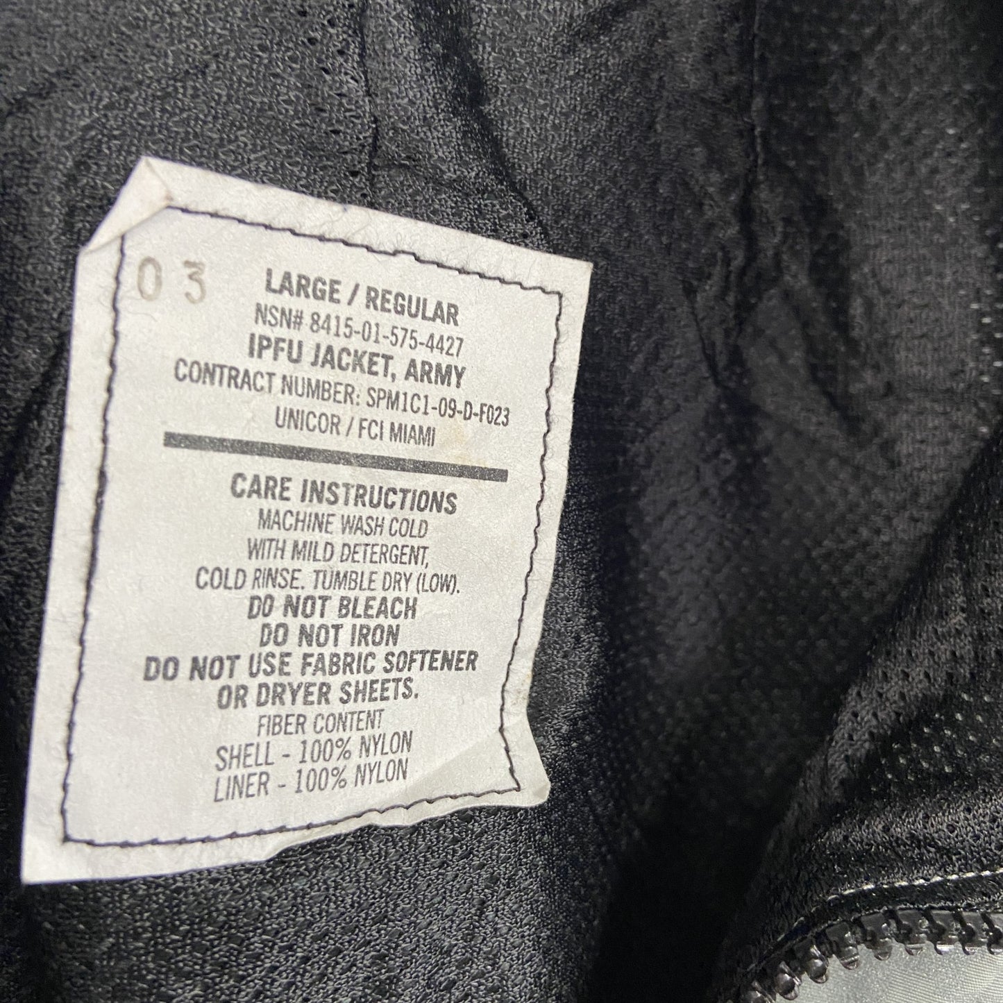 00s 米軍 U.S.ARMY トレーニングジャケット ナイロンジャケット デジカモ グレー Lサイズ