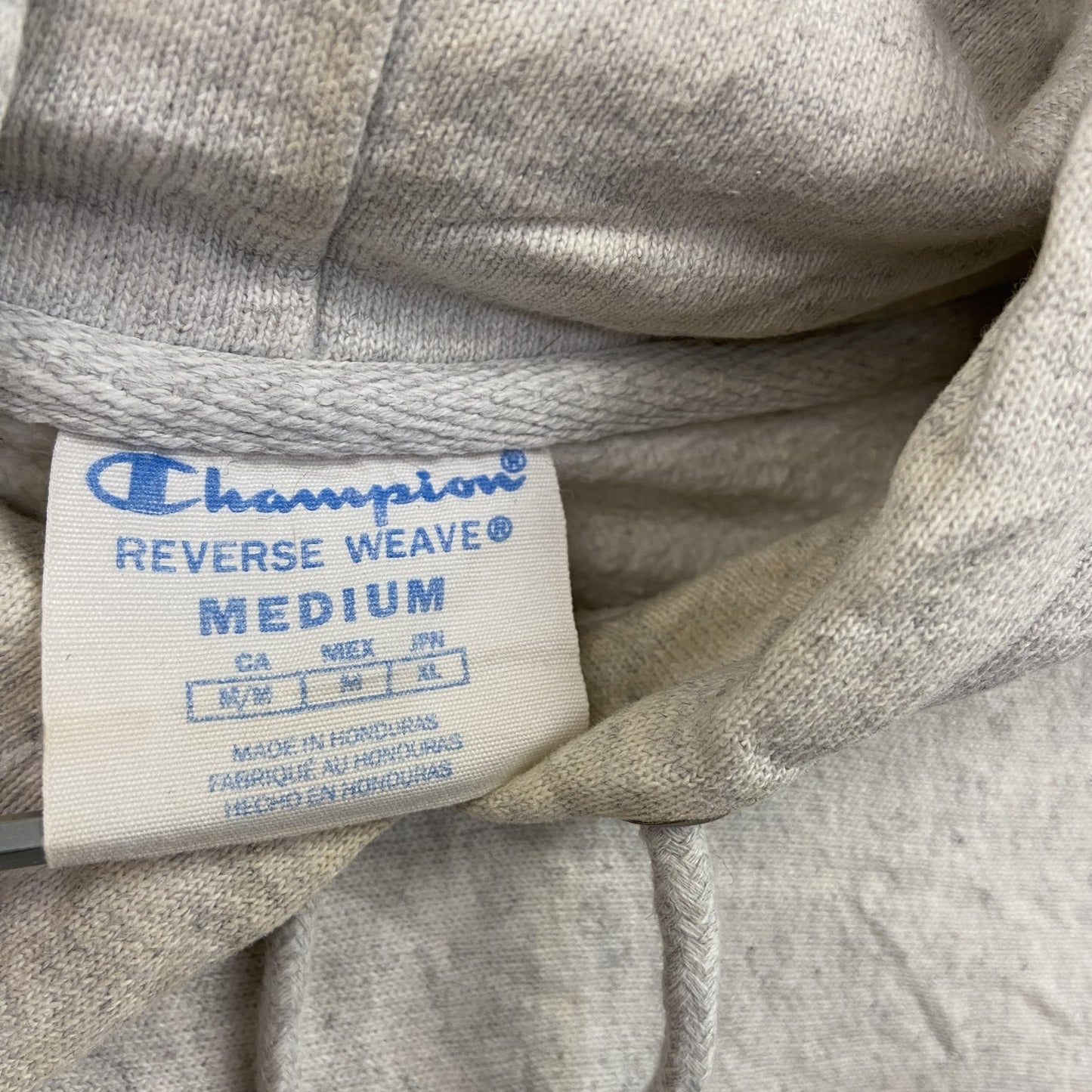 Champion チャンピオン リバースウィーブ スウェットパーカー/フーディー 霜降りグレー XLサイズ