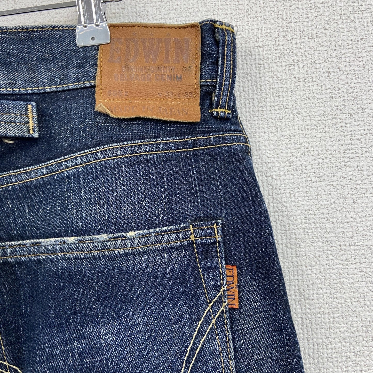 EDWIN エドウィン SELVAGE DENIM 505z デニムパンツ/ジーンズ インディゴ W33サイズ