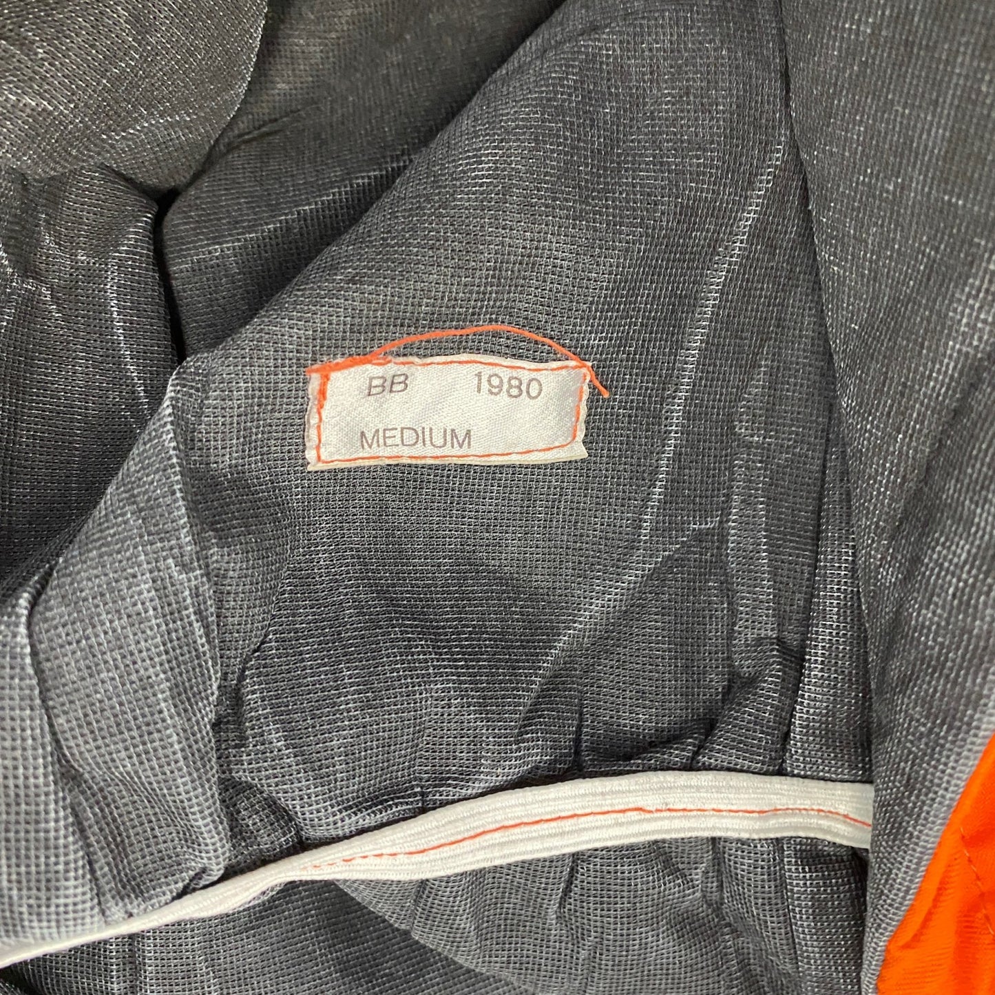 80s GERMANY MILITARY ドイツ軍 CHEMICAL PROTECTIVE SMOCK PARKA スモック アノラックパーカー ミリタリージャケット オレンジ Mサイズ