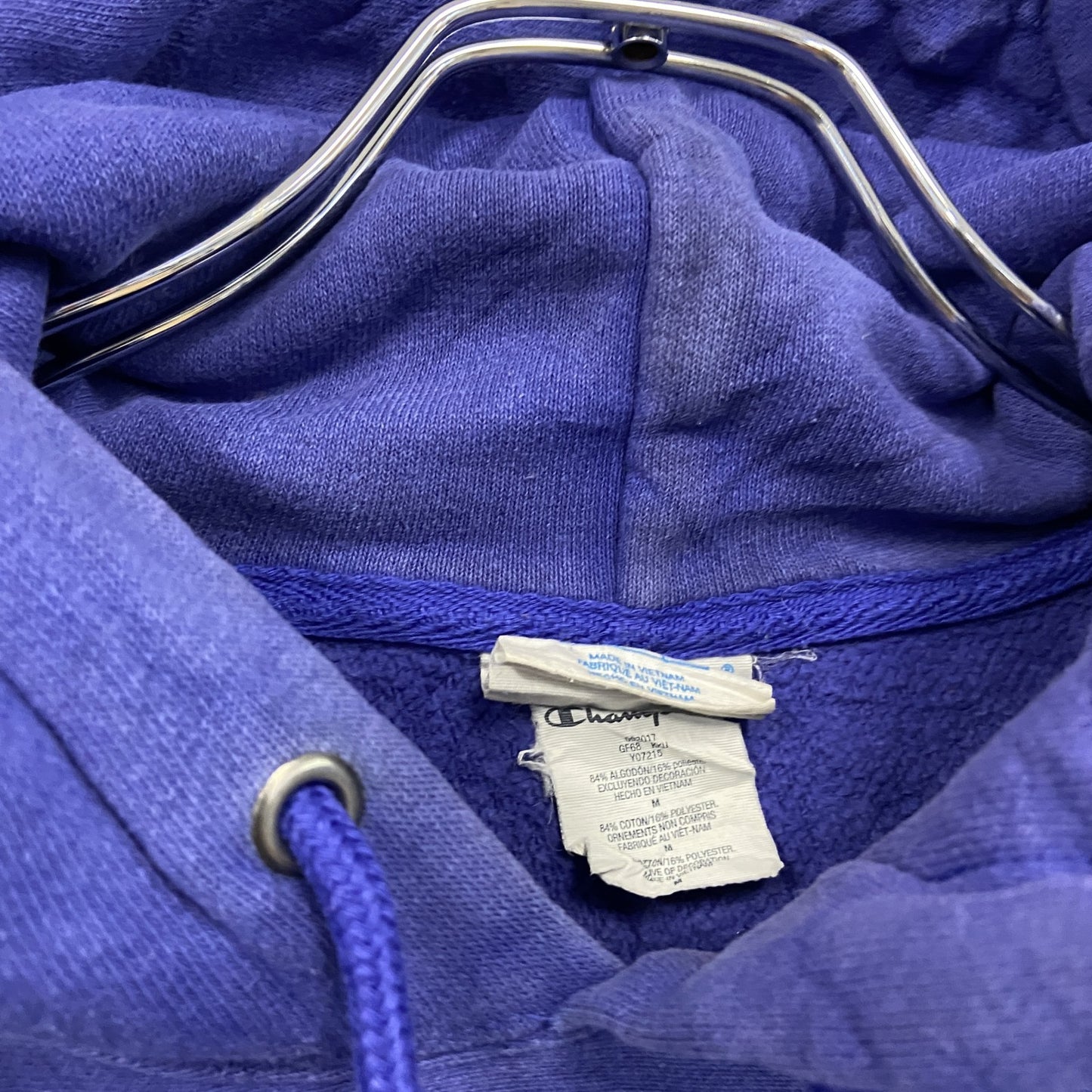 Champion チャンピオン リバースウィーブ スウェットパーカー/フーディー 紫 パープル Mサイズ