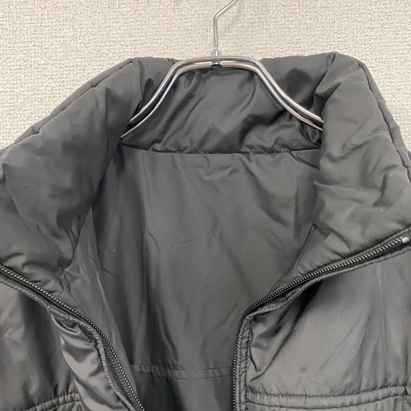 UNIQLO ユニクロ リバーシブルキルティングジャケット 黒 ブラック Lサイズ