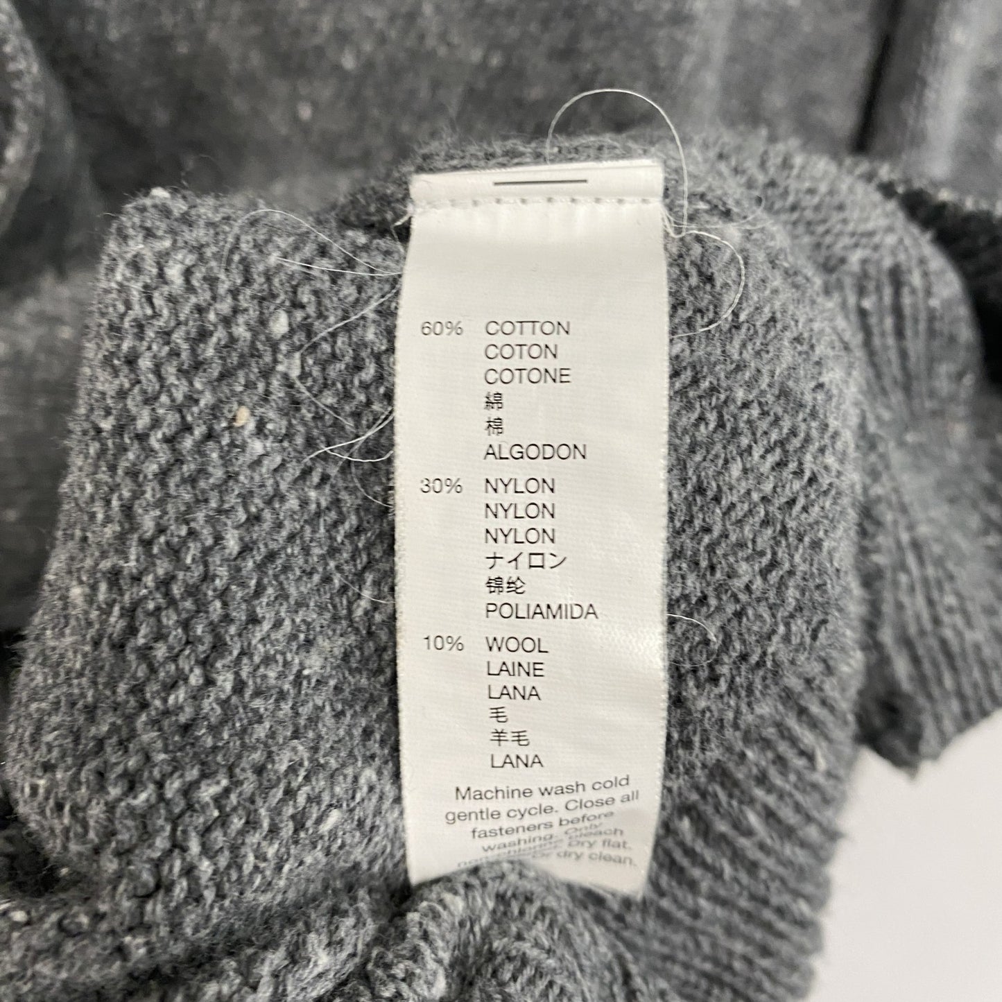 GAP ギャップ コットンニットセーター 灰色 グレー Sサイズ