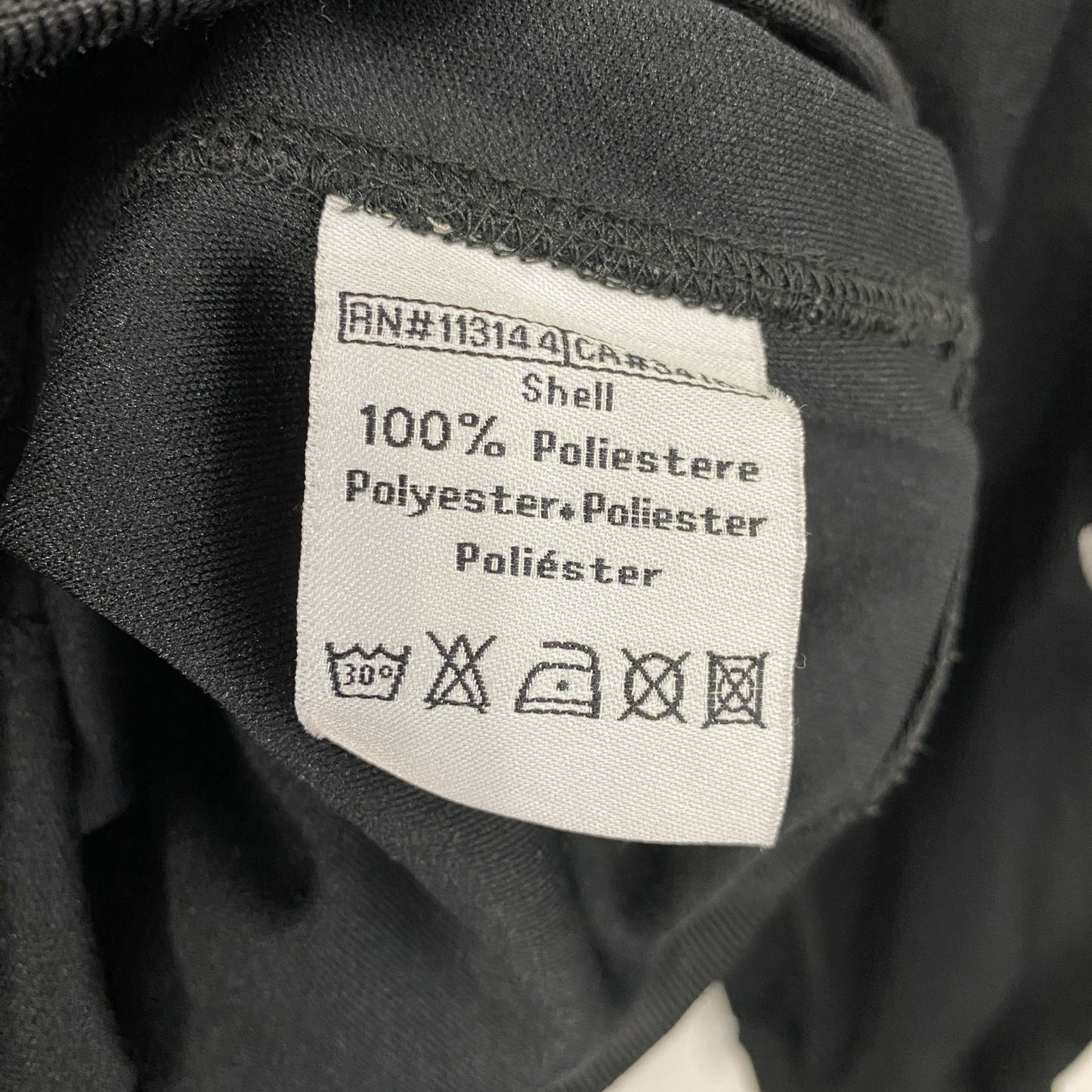 Kappa カッパ トラックジャケット/ジャージ 黒 ブラック Lサイズ