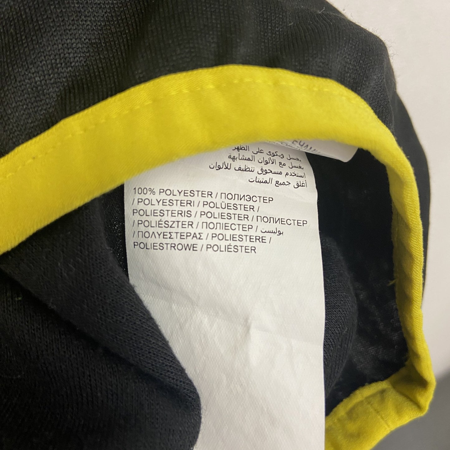 PUMA プーマ トラックジャケット/ジャージ デカロゴ 黒 ブラック Sサイズ