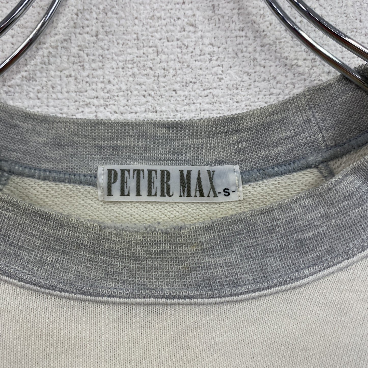 PETER MAX ピーターマックス スウェット/トレーナー グレー Sサイズ