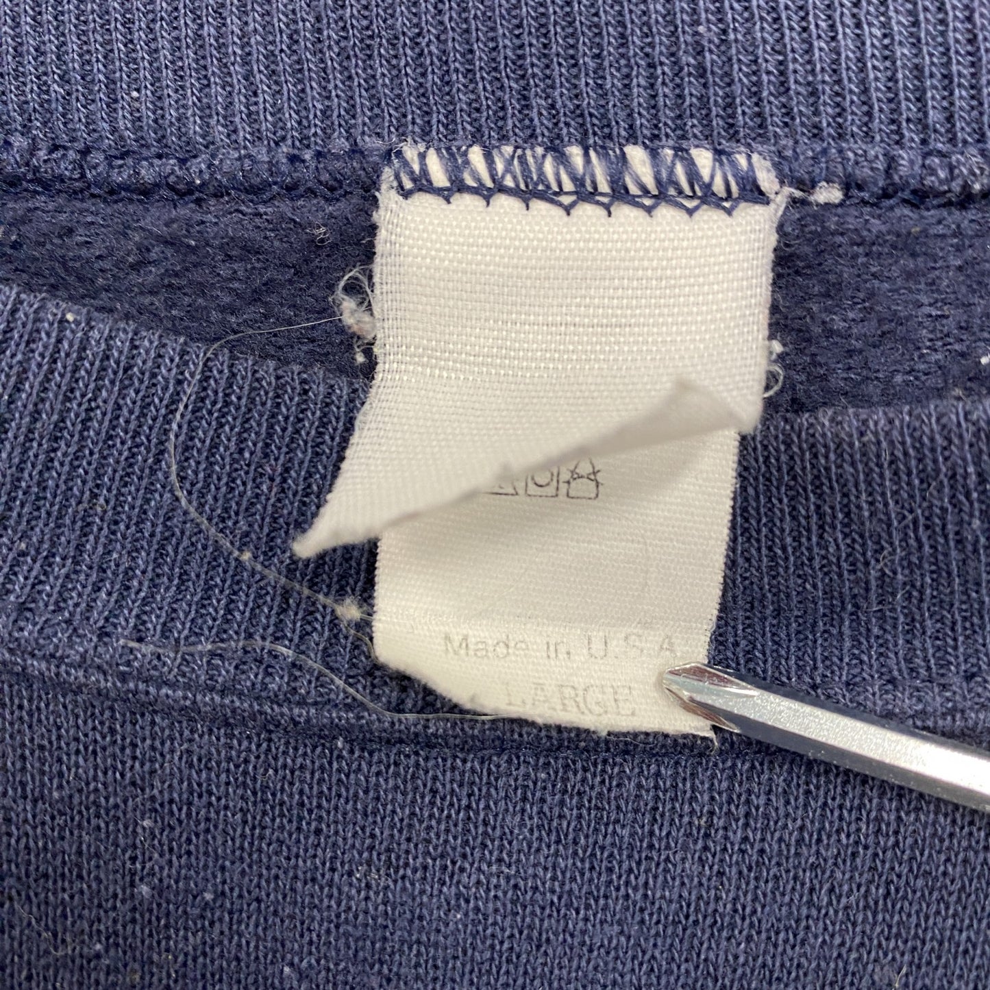 NFL DALLAS COWBOYS ダラスカウボーイズ スウェット/トレーナー 紺 ネイビー Lサイズ