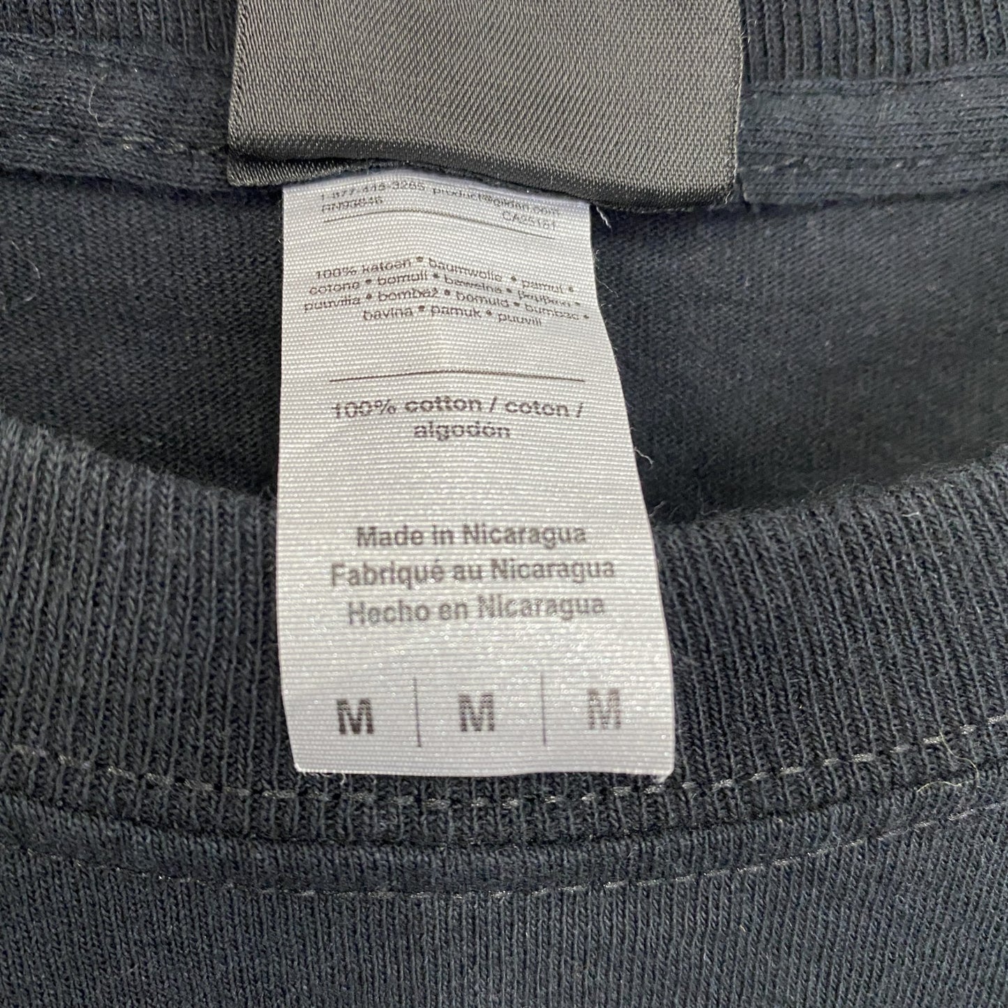 HARLEY DAVIDSON ハーレーダビッドソン 長袖プリントTシャツ 黒 ブラック Mサイズ