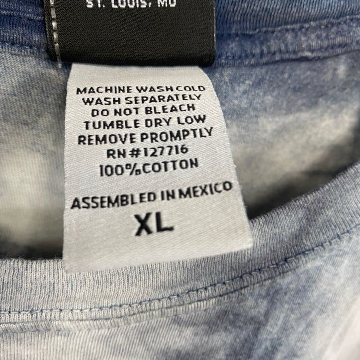 00s HARLEY DAVIDSON ハーレーダビッドソン 半袖プリントTシャツ タイダイ XLサイズ