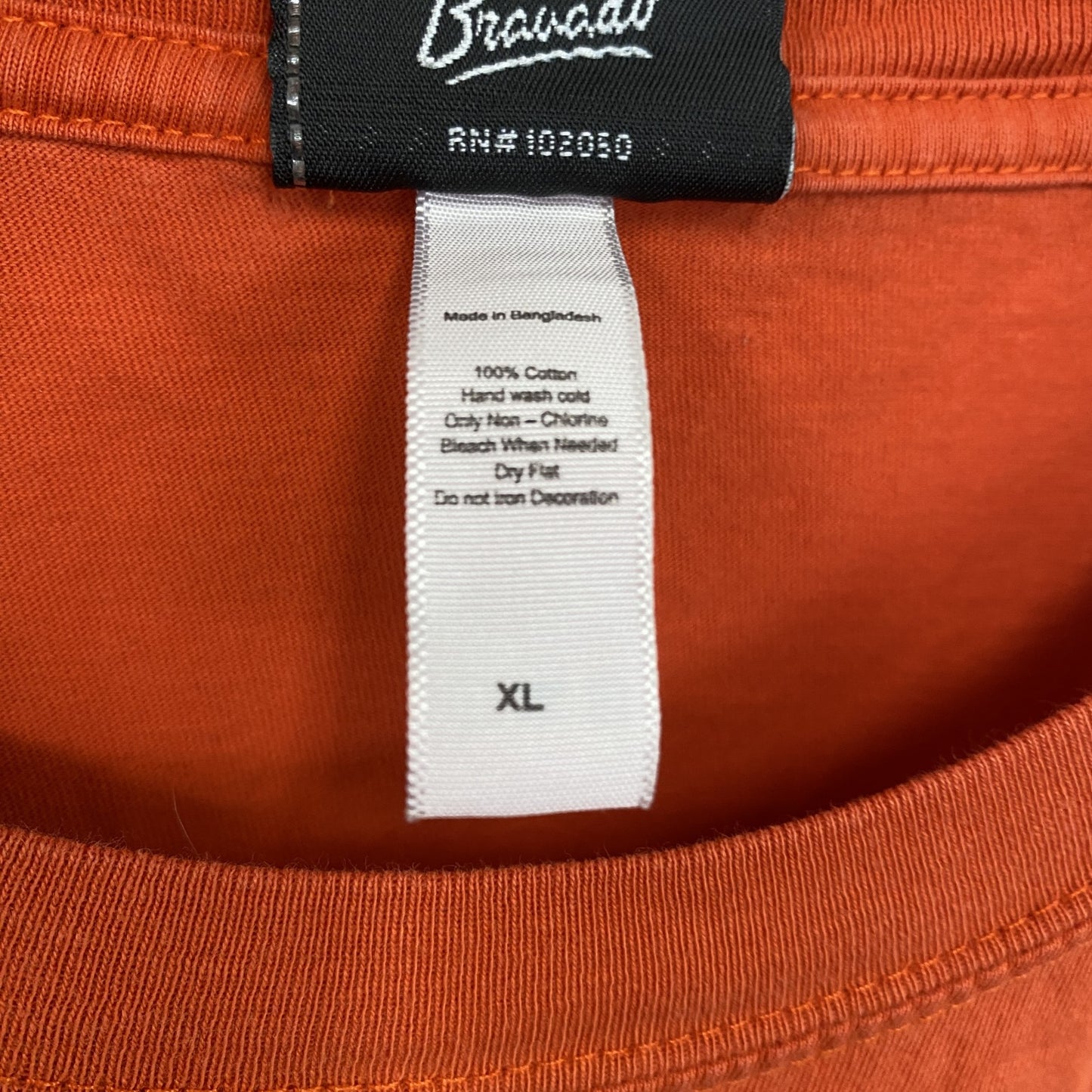 HARLEY DAVIDSON ハーレーダビッドソン 半袖プリントTシャツ オレンジ XLサイズ