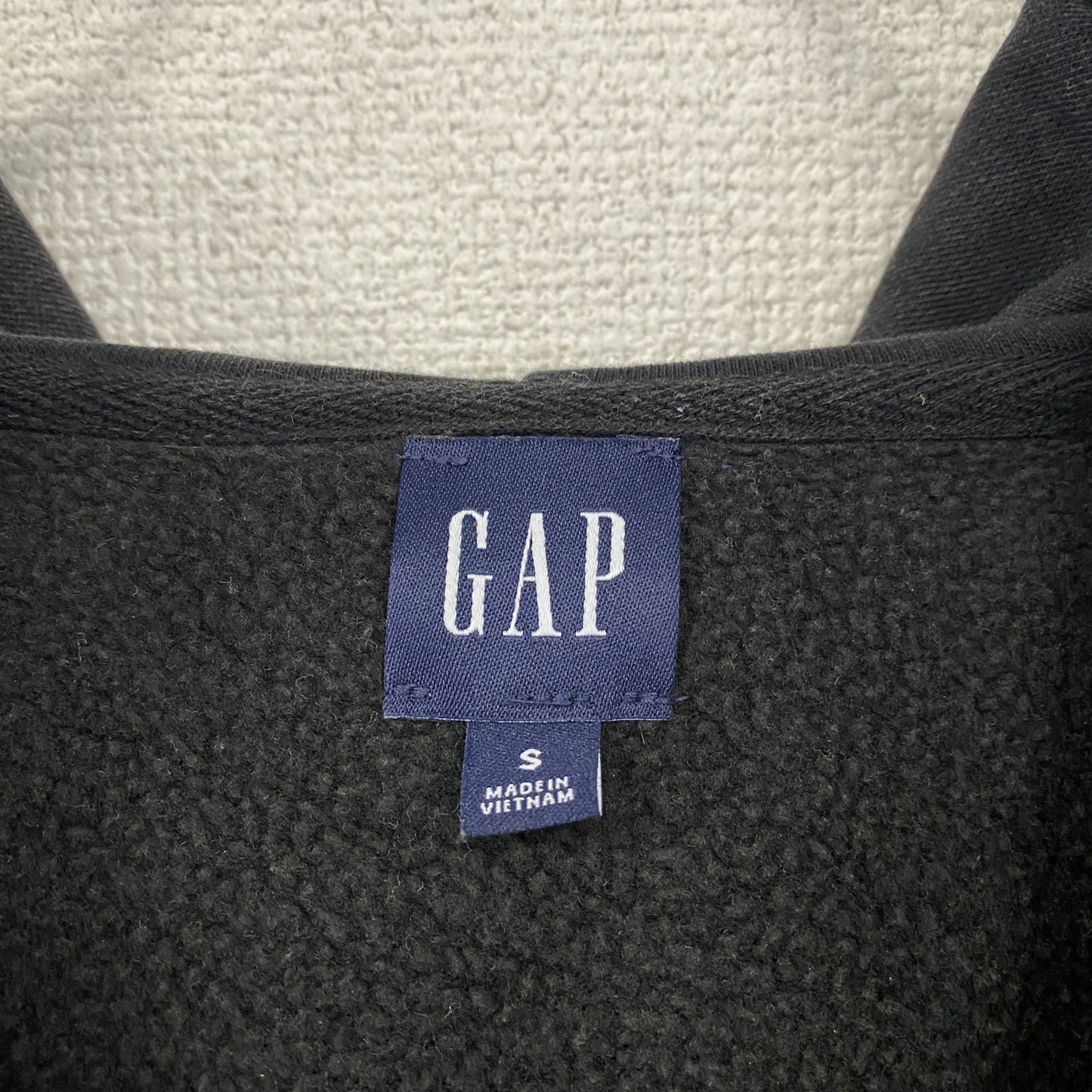 GAP ギャップ ヴィンテージソフトジップアップウェッジパーカー フルジップパーカー/フーディー ダークグレー Sサイズ