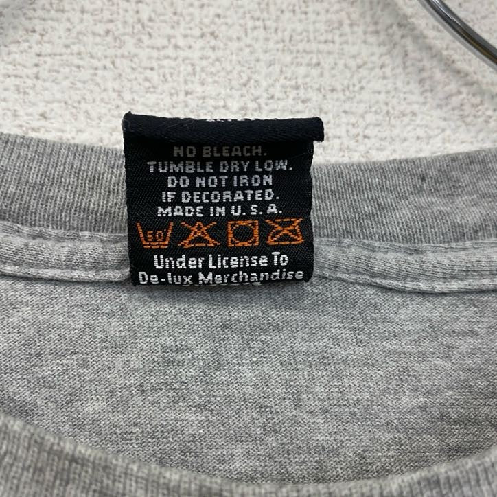 00s HARLEY DAVIDSON ハーレーダビッドソン 半袖プリントTシャツ 灰 グレー Lサイズ