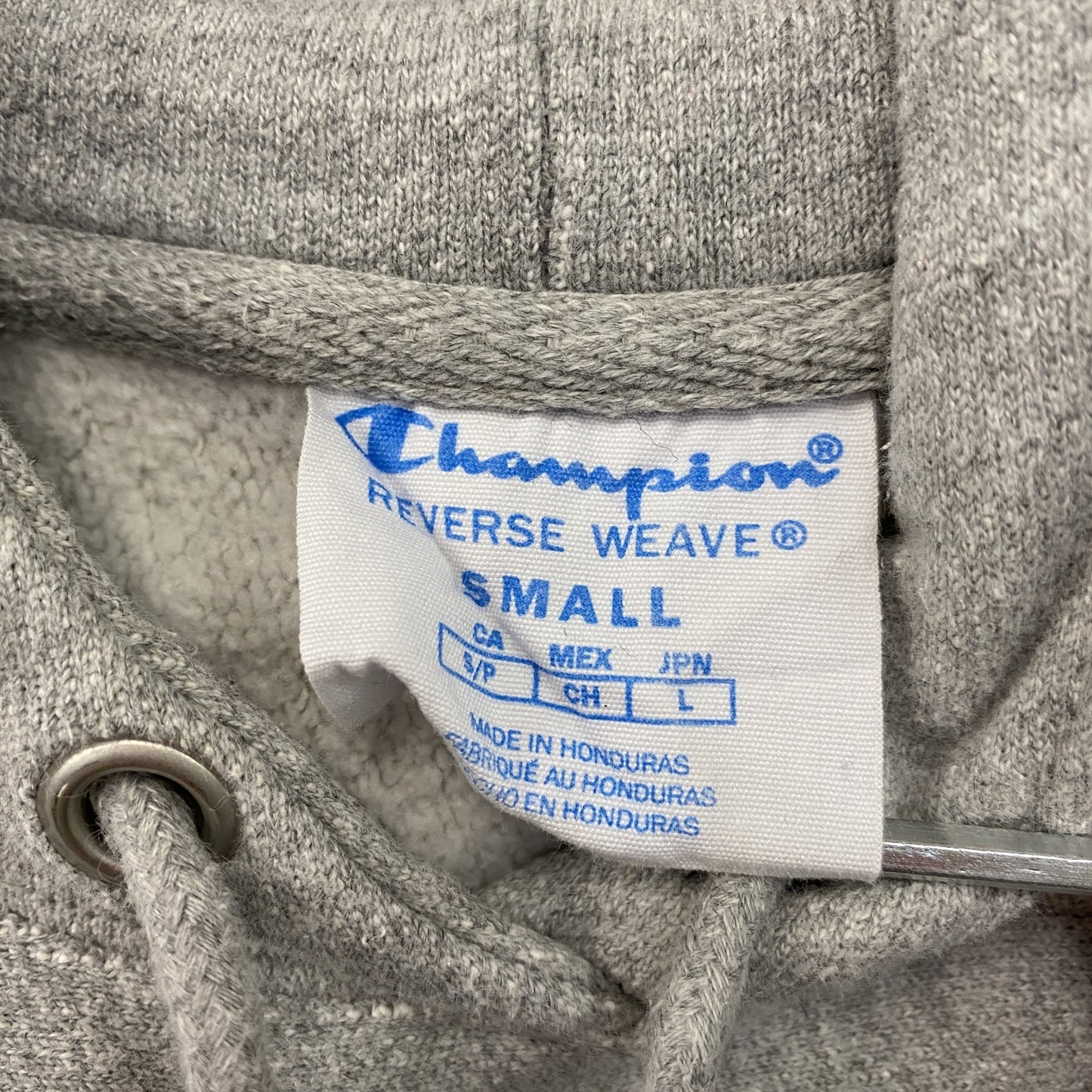 Champion チャンピオン リバースウィーブ スウェットパーカー/フーディー 霜降りグレー Sサイズ