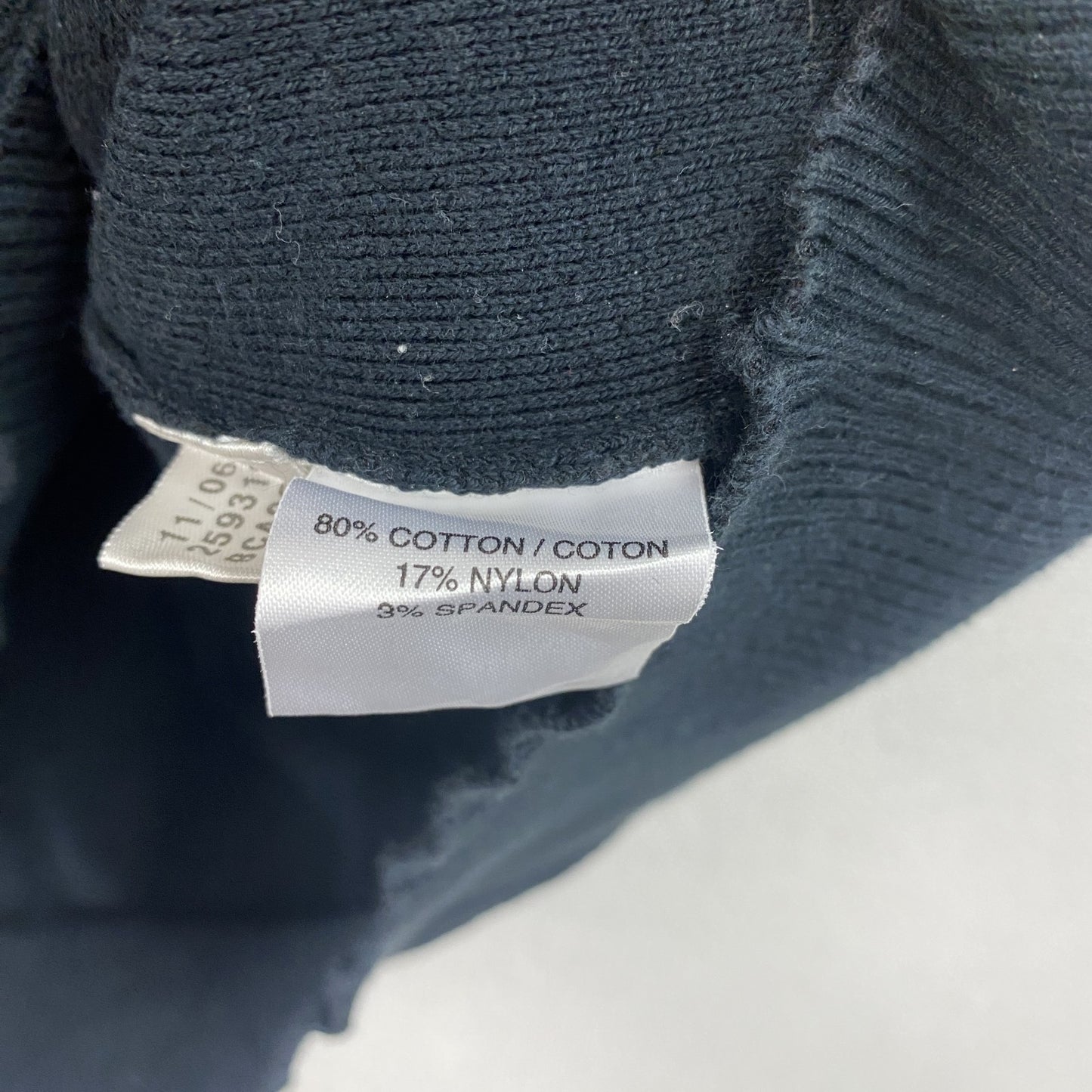 00s adidas アディダス コットンニットベスト ヴィンテージ 黒 ブラック XLサイズ