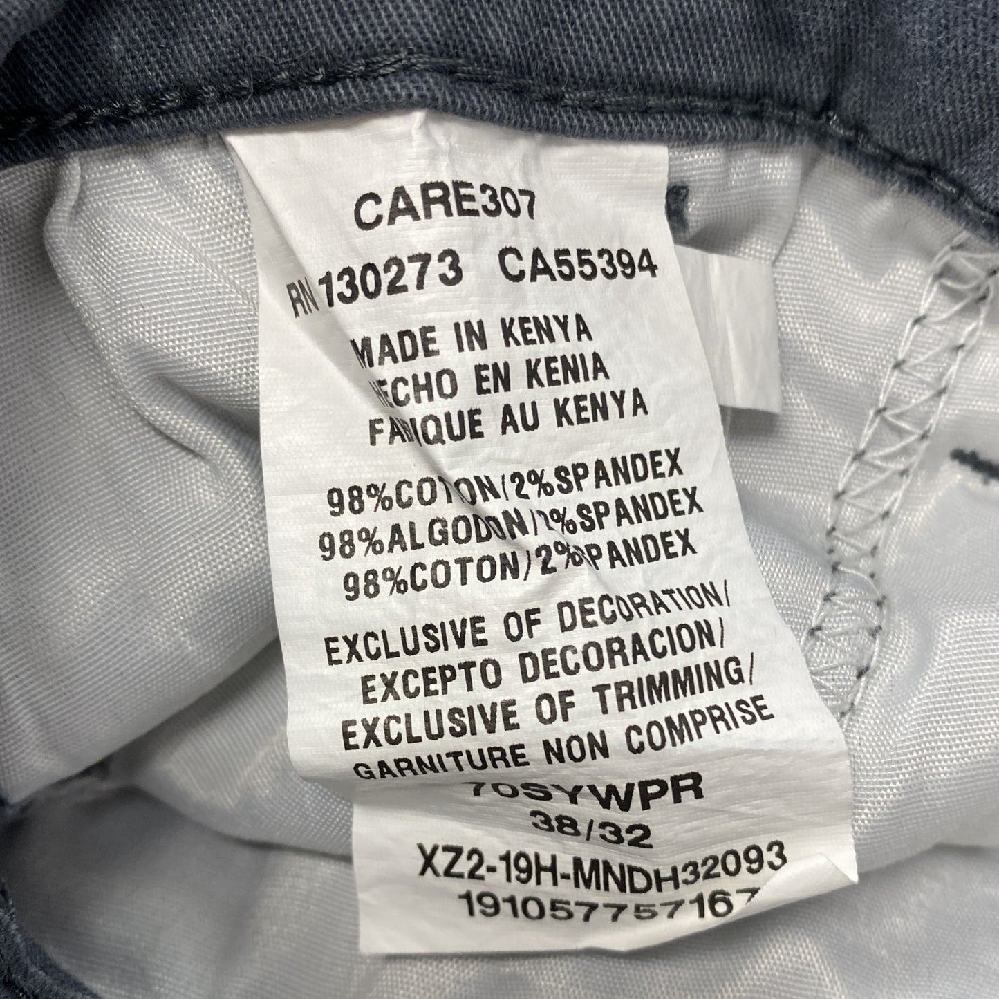 Wrangler ラングラー カーゴパンツ 灰色 グレー W38サイズ