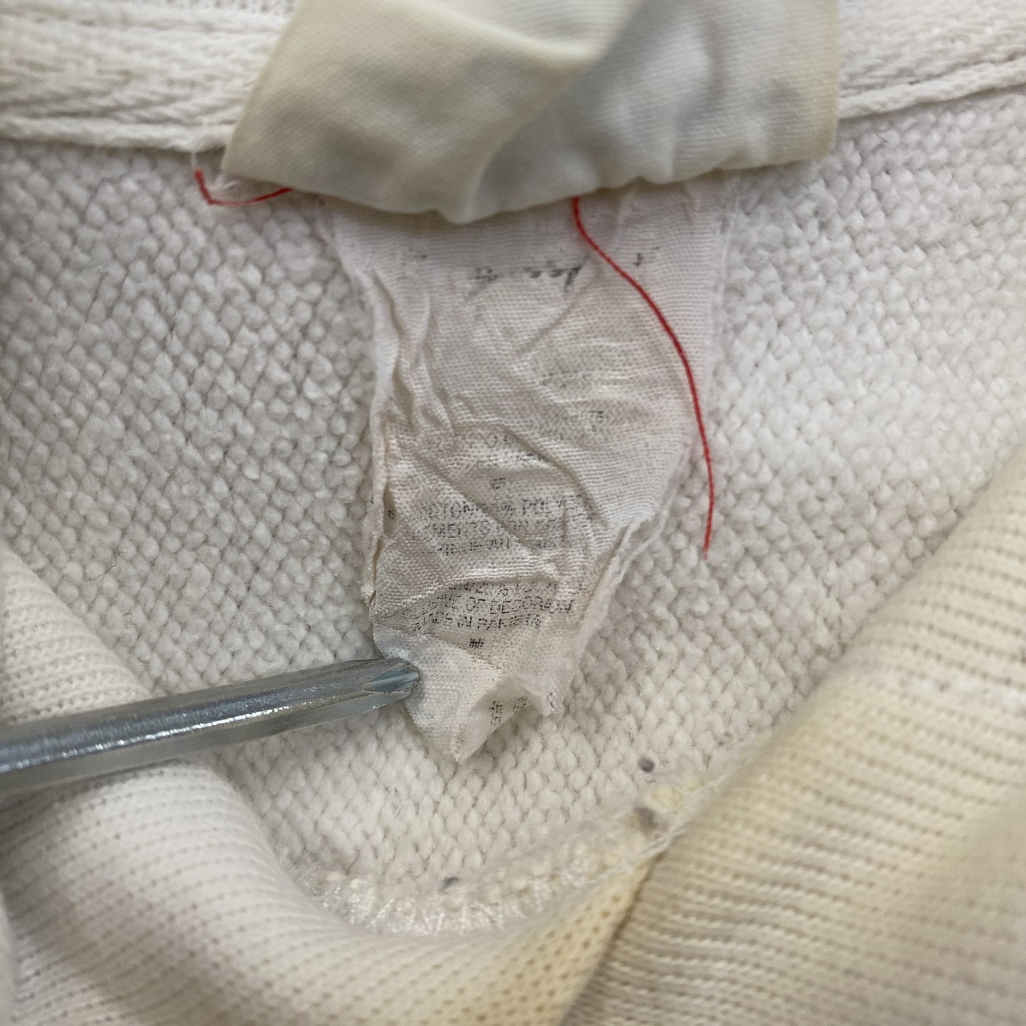 Champion チャンピオン リバースウィーブ スウェットパーカー/フーディー 白 ホワイト Mサイズ