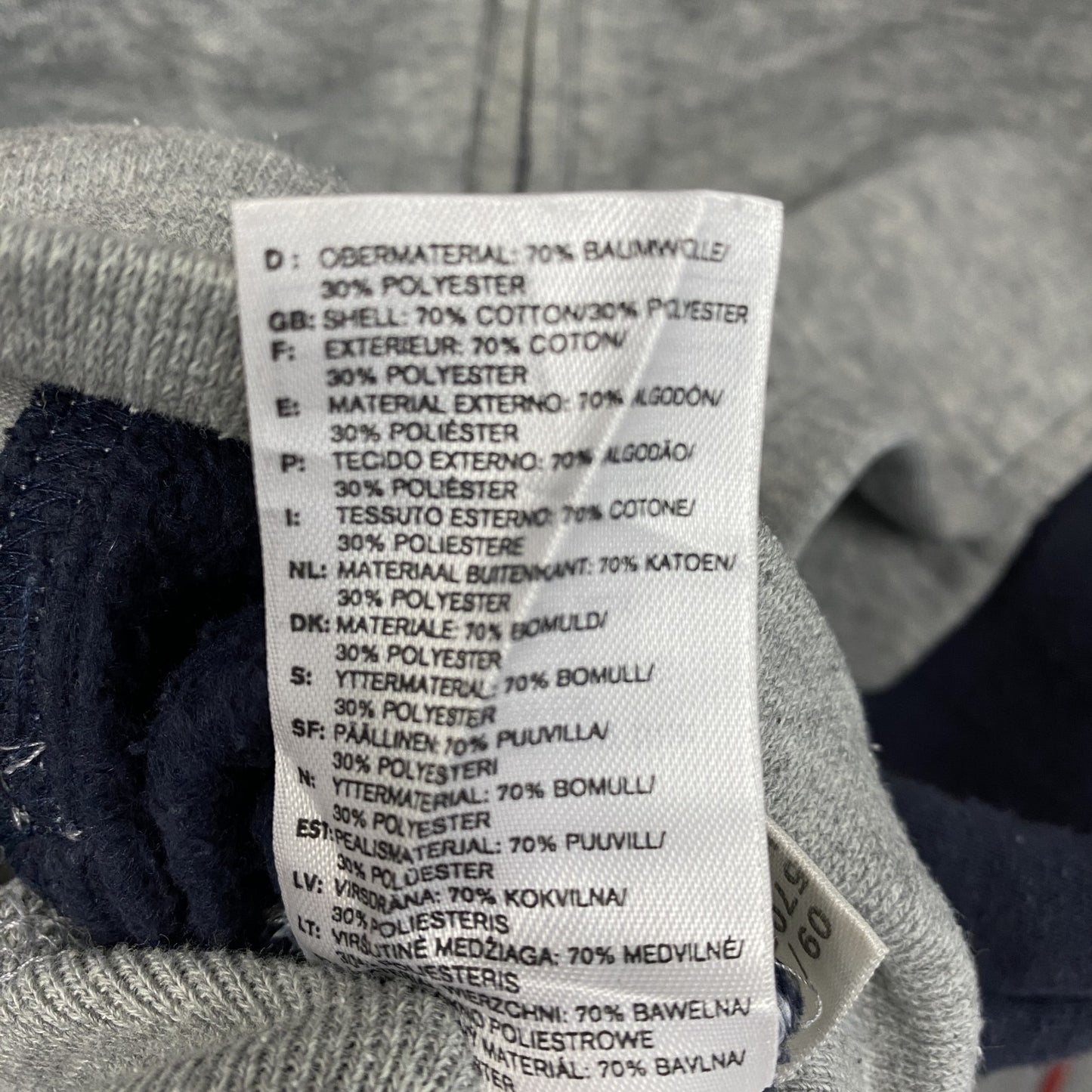 00s adidas アディダス スウェットトラックジャケット/ジャージ デカロゴ ヴィンテージ 灰色 グレー Sサイズ