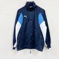 PUMA　プーマ　トラックジャケット/ジャージ　紺　ネイビー　Mサイズ　古着