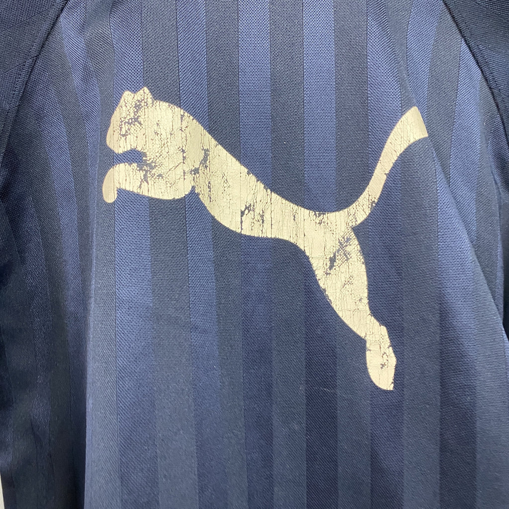 PUMA　プーマ　トラックジャケット/ジャージ　紺　ネイビー　Mサイズ　古着