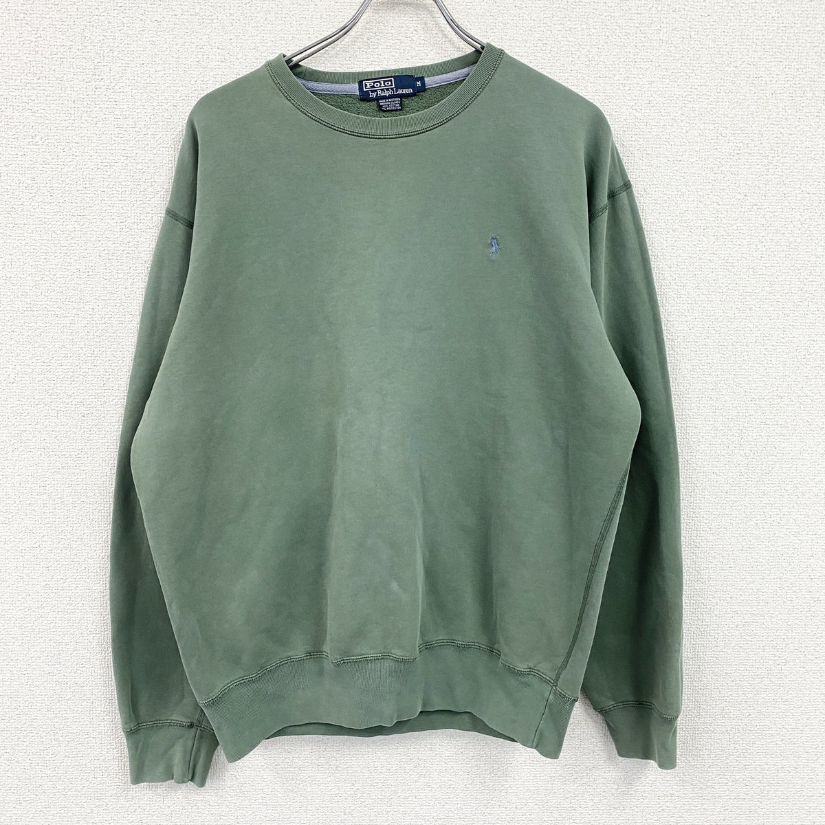 Polo by Ralph Lauren　ラルフローレン　スウェット/トレーナー　緑　グリーン　Mサイズ　古着