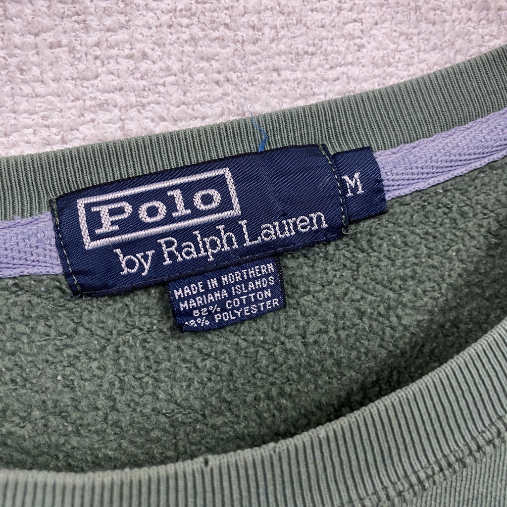 Polo by Ralph Lauren　ラルフローレン　スウェット/トレーナー　緑　グリーン　Mサイズ　古着