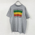 anvil　アンビル　半袖プリントTシャツ　シングルステッチ　ヴィンテージ　グレー　XLサイズ　古着