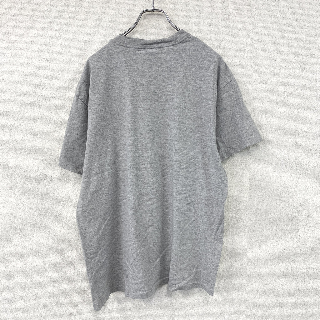 anvil　アンビル　半袖プリントTシャツ　シングルステッチ　ヴィンテージ　グレー　XLサイズ　古着