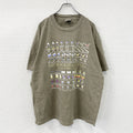 anvil　アンビル　半袖プリントTシャツ　シングルステッチ　ヴィンテージ　茶色　ブラウン　XLサイズ　古着