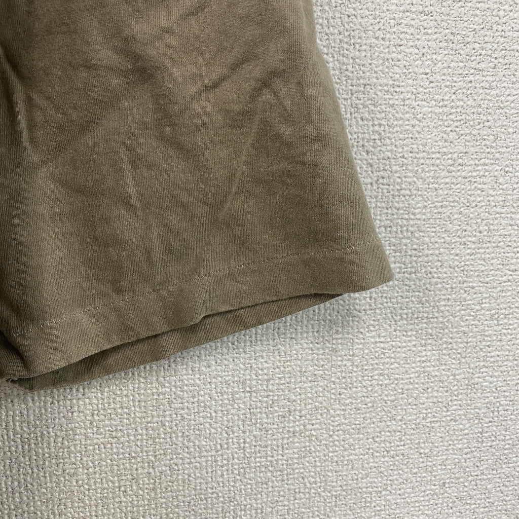 anvil　アンビル　半袖プリントTシャツ　シングルステッチ　ヴィンテージ　茶色　ブラウン　XLサイズ　古着