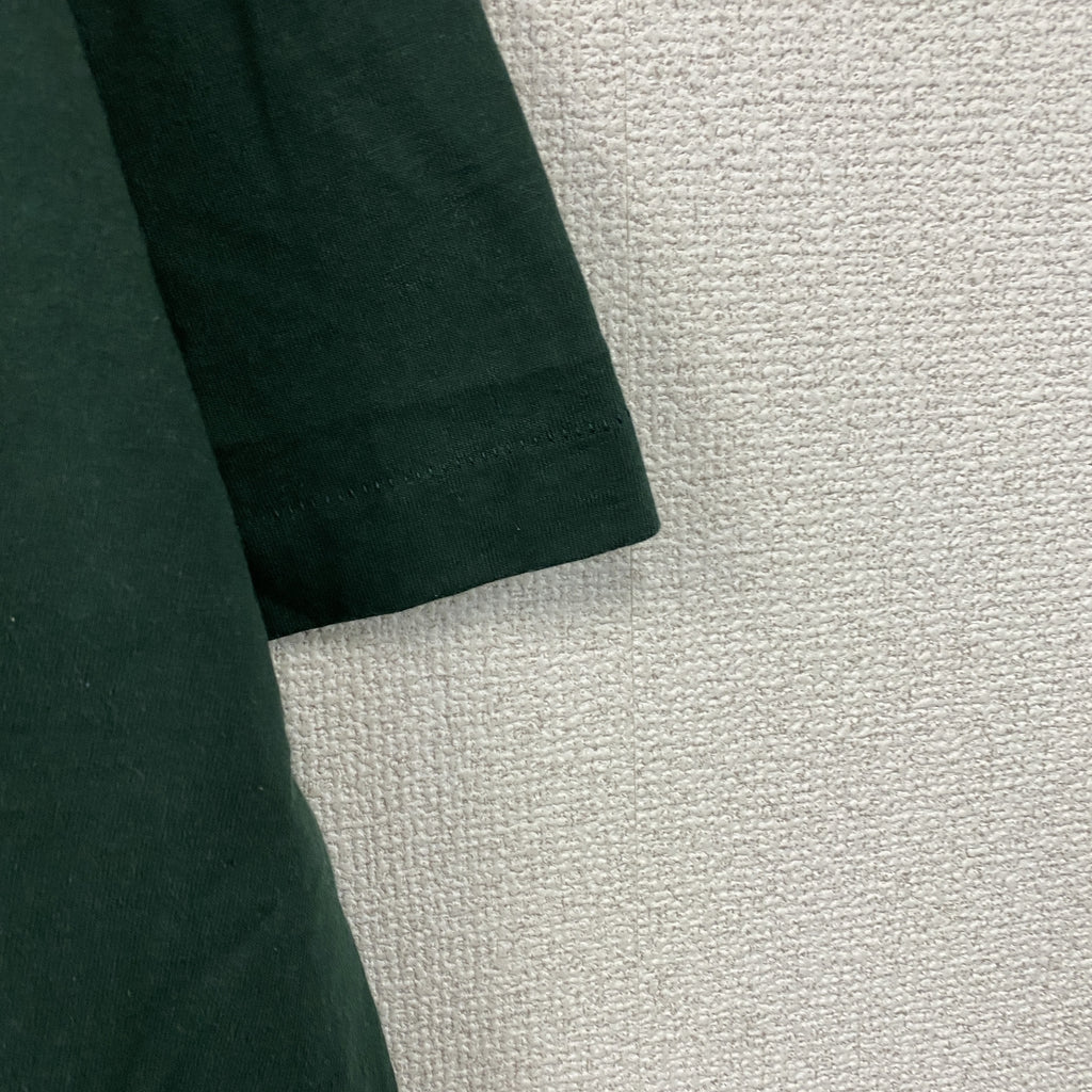 FRUIT OF THE LOOM　フルーツオブザルーム　半袖プリントTシャツ　シングルステッチ　ヴィンテージ　緑　グリーン　2XLサイズ　古着
