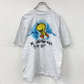 All Sport　オールスポーツ　トゥイーティー　半袖Tシャツ　シングルステッチ　ヴィンテージ　霜降りグレー　Lサイズ　古着